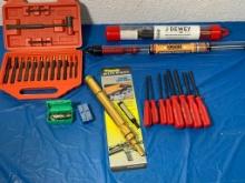 Group of Gunsmithing Tools - Burring Tools, Screwdrivers & More