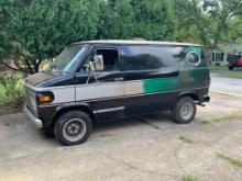 Great Time Capsule! 1977 Chevy G20 Customized Van - Runs, Drives, Solid Frame, Title