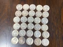 (30) Silver Quarters - Assorted Years