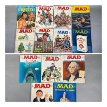 13 Vintage MAD Magazines '70's Era