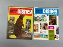 2 Vintage Wonderful World of Disney Magazines