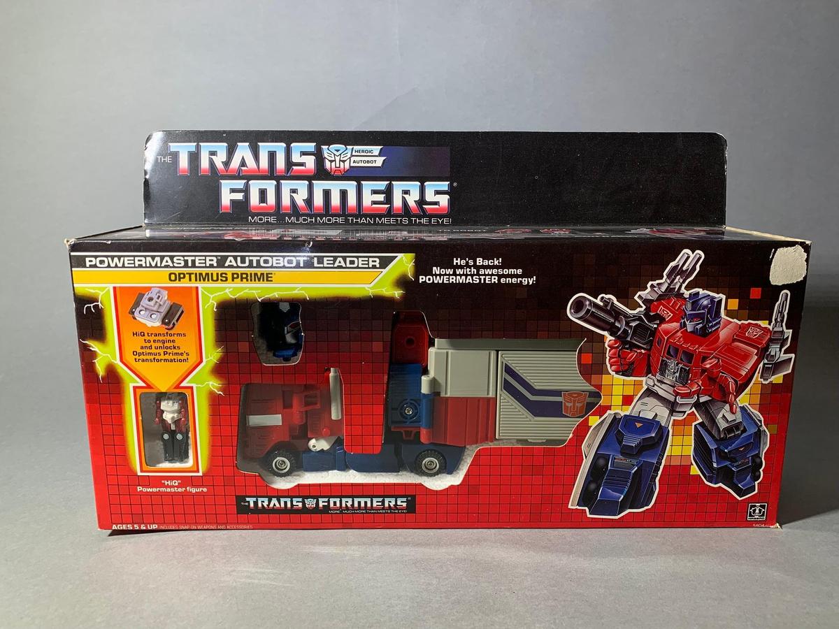 Factory Sealed 1987 Hasbro Transformer Powermaster Optimus Prime