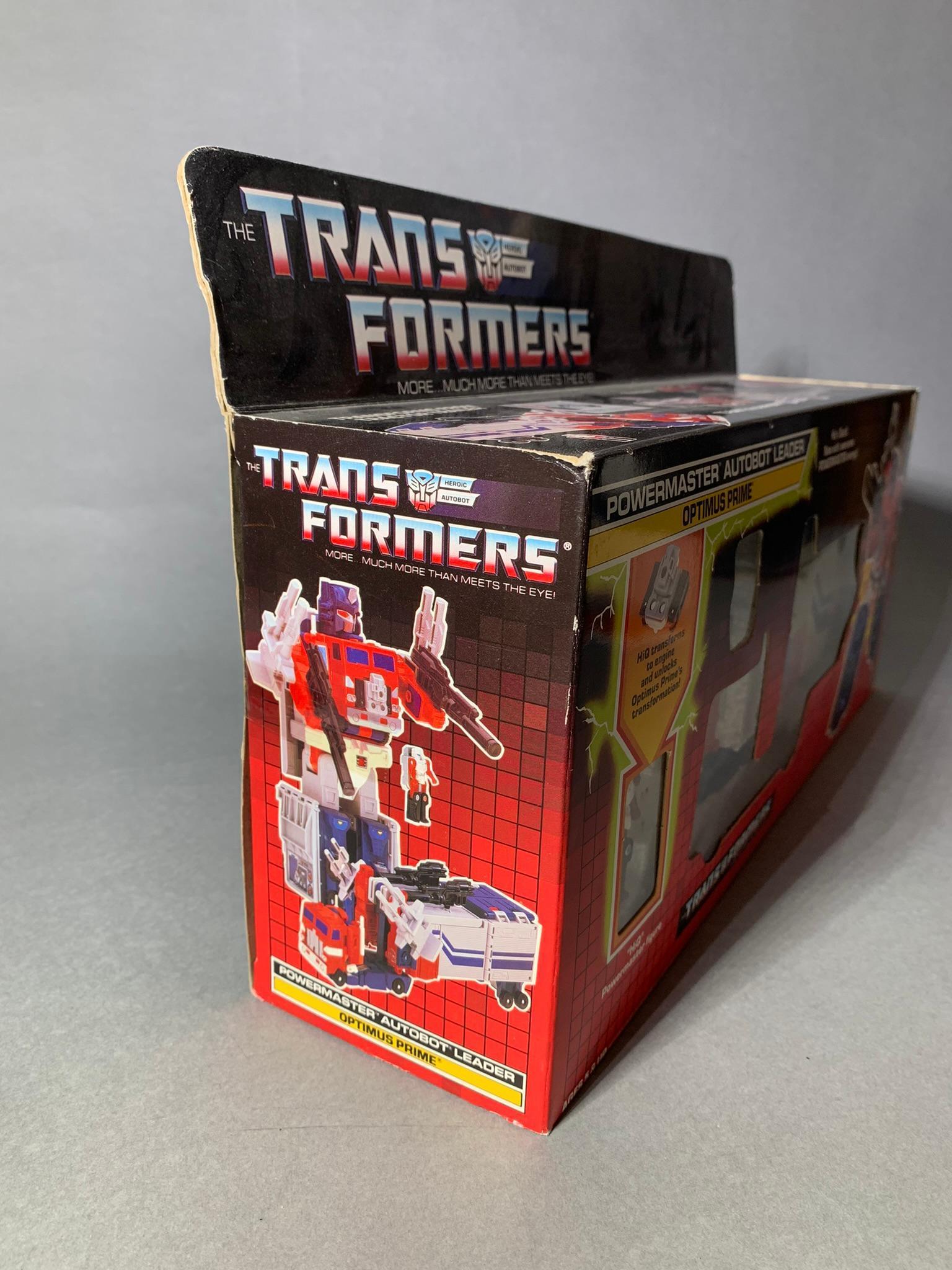 Factory Sealed 1987 Hasbro Transformer Powermaster Optimus Prime