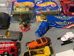 Group of Collectible Cars including Cereal Cars, Hot Wheels,