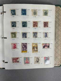 Large Album Full of European Stamps