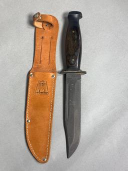 Kabar Model 1209 Knife with Monarch Leather Sheath