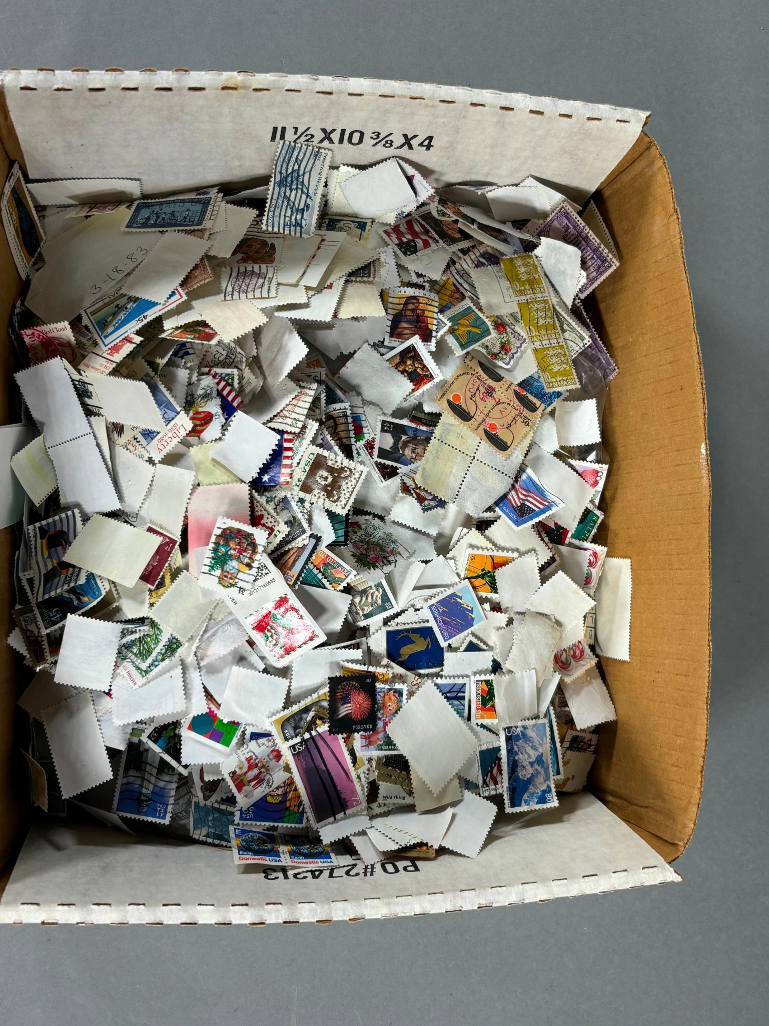 Very Large Lot of Unused US Postage Stamps & More