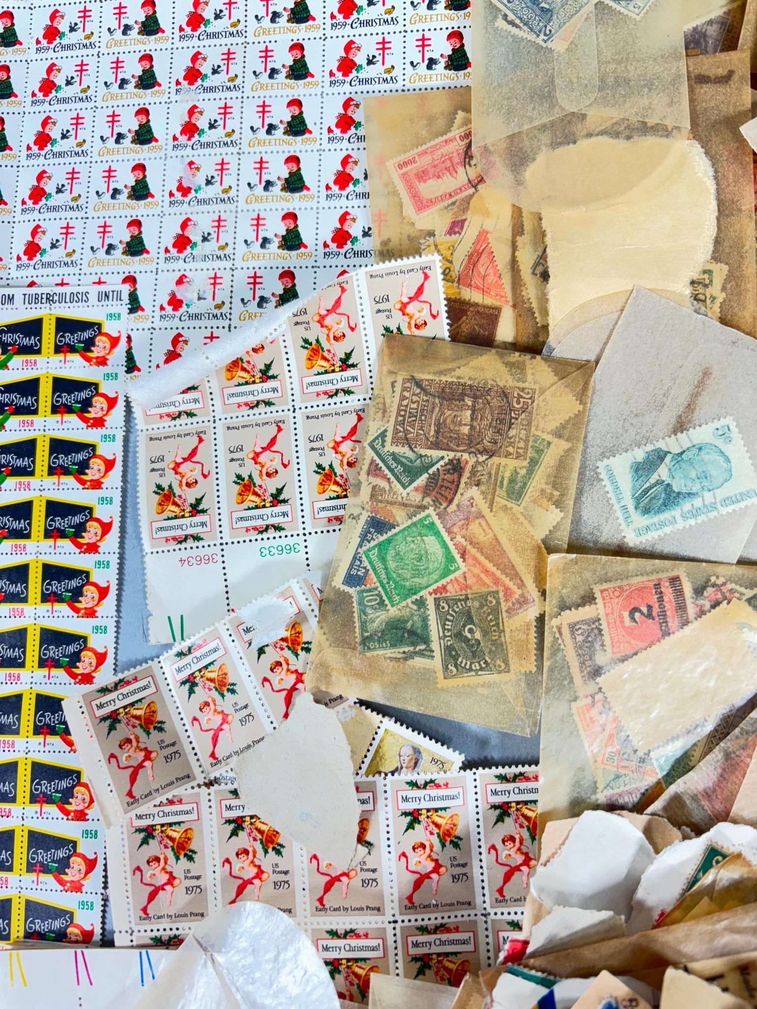 Very Large Lot of Assorted Stamps