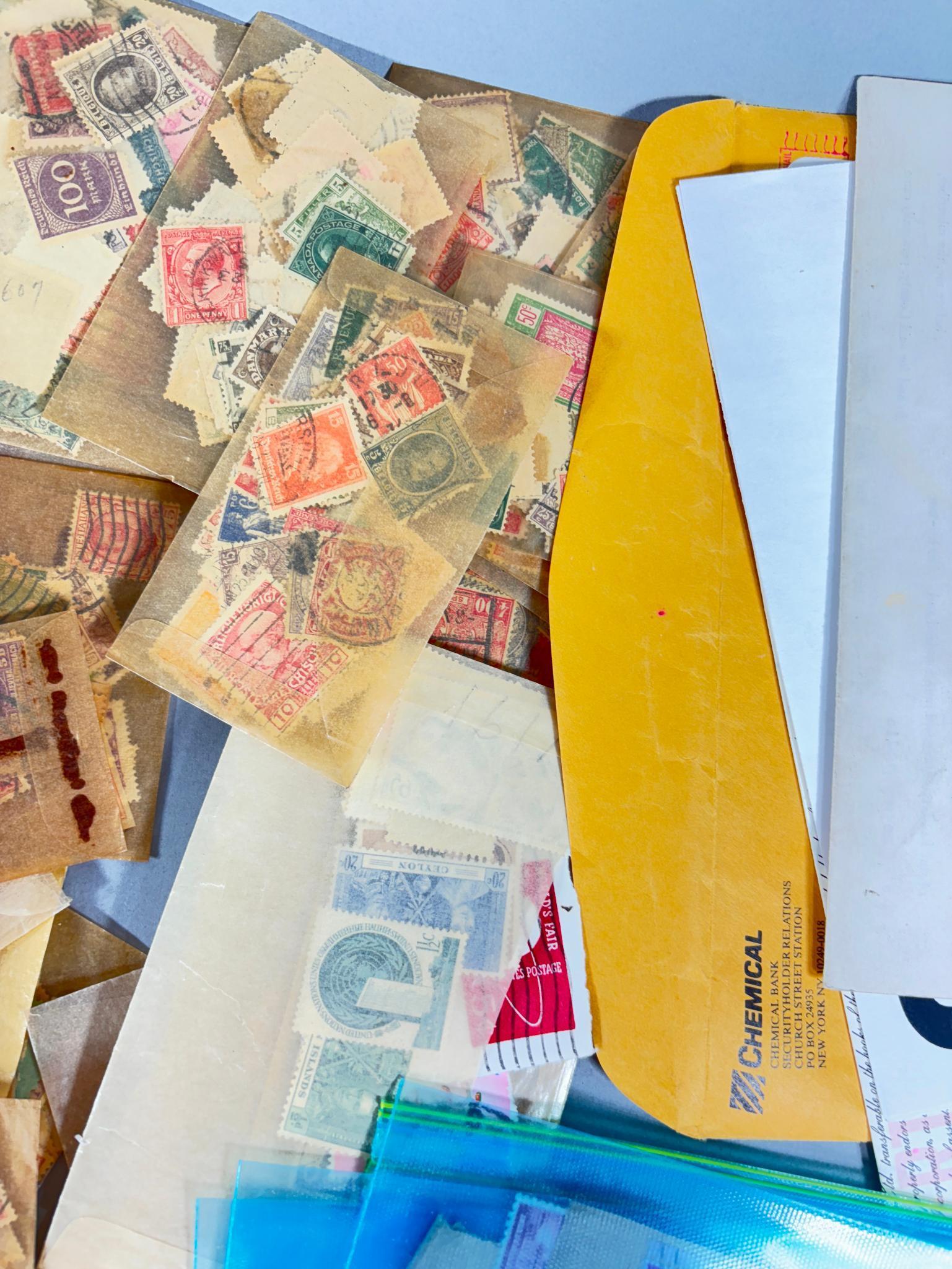 Very Large Lot of Assorted Stamps