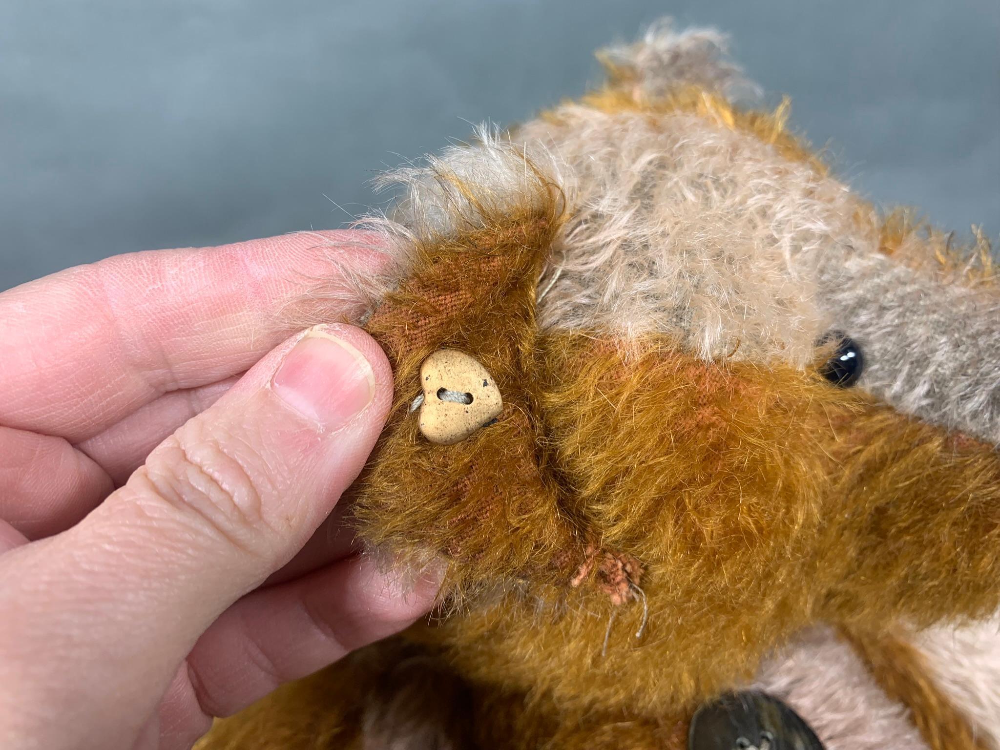2 Vintage Stuffed Teddy Bears - Precious Playmates by Sandy Perrine & Bears Sew Special By Martha