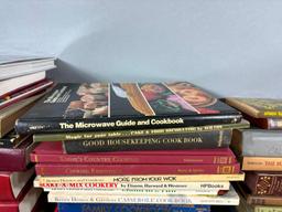 Large Lot of Vintage Cook Books