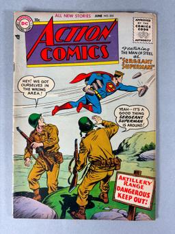 10 Cent Comic Belt Action Comics No. 205 Complete