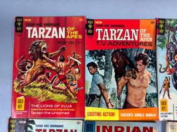 20 Comic Books - 10 cent, 20 cent, 50 cent - Adventure, Tarzan, Samson