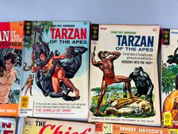 20 Comic Books - 10 cent, 20 cent, 50 cent - Adventure, Tarzan, Samson