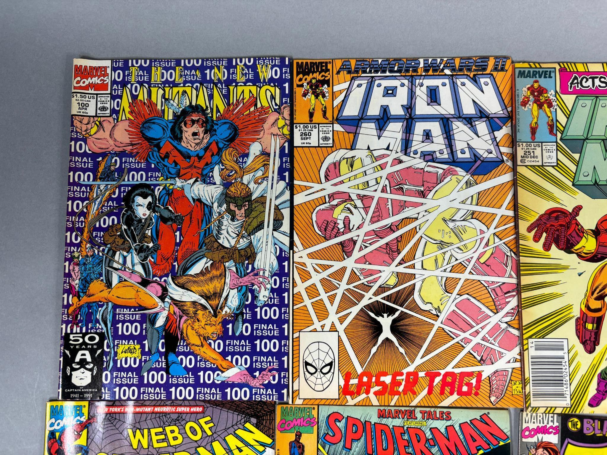 Group Lot Vintage $1.00 Comic Books Superhero and More