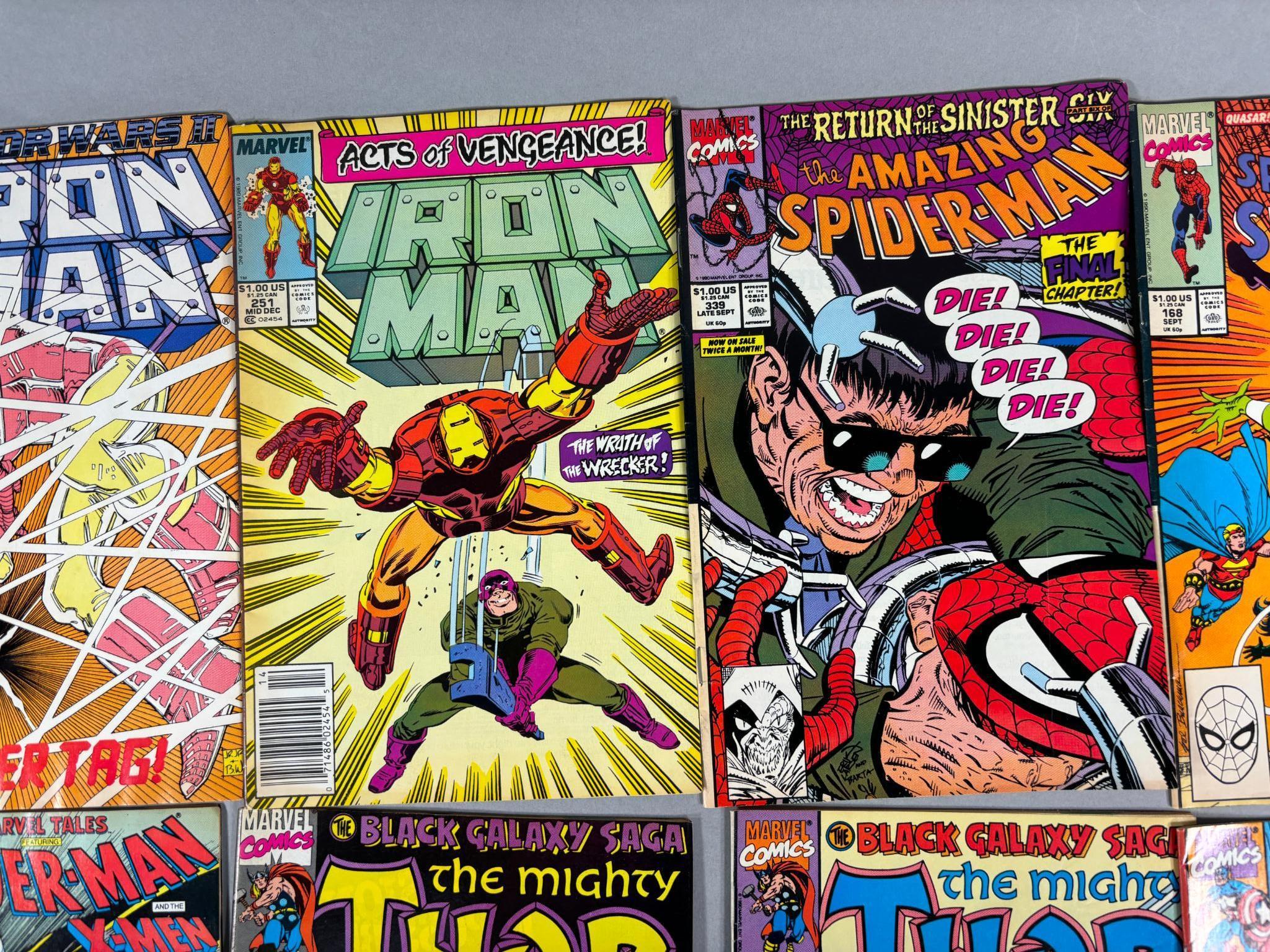 Group Lot Vintage $1.00 Comic Books Superhero and More