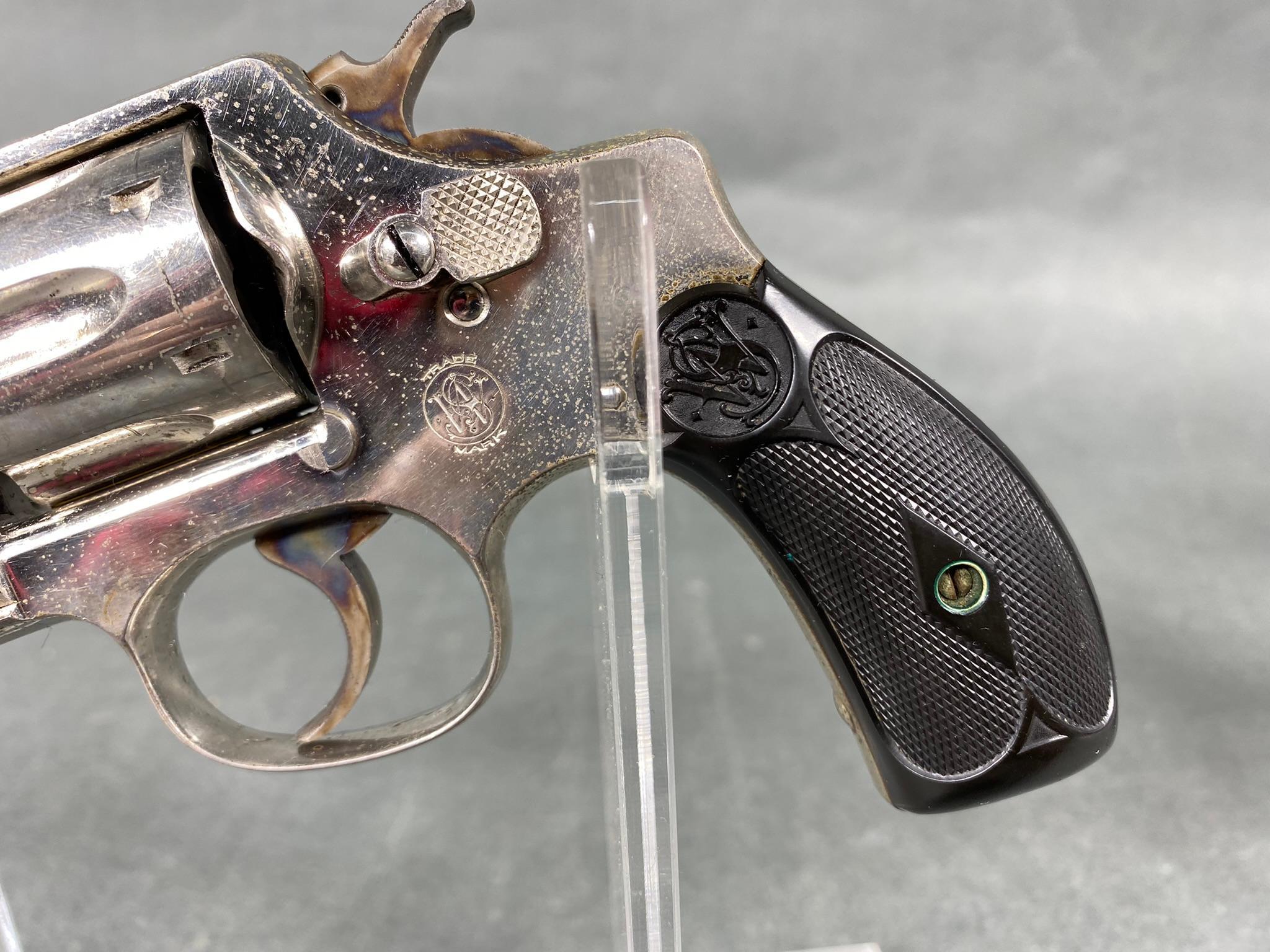 Smith & Wesson Model 32 Hand Ejector 1903 Second Chance Revolver Nice