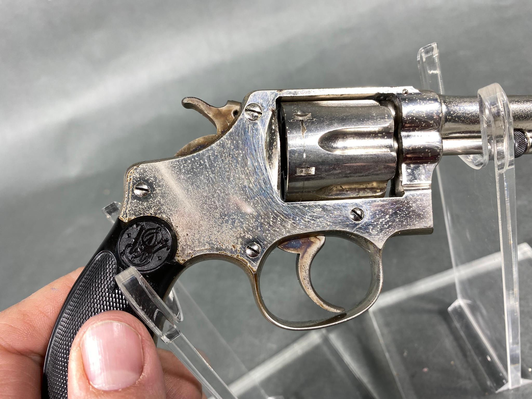 Smith & Wesson Model 32 Hand Ejector 1903 Second Chance Revolver Nice