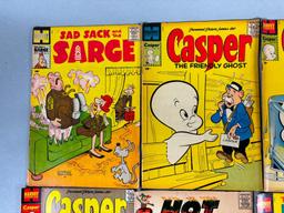 Group Lot of 20 Vintage Comic Books Disney Casper, Daffy