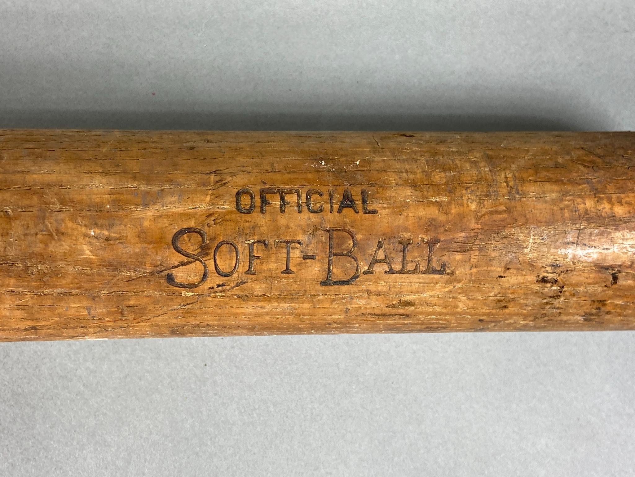 6 Vintage Baseball Bats including Louisville Slugger and More