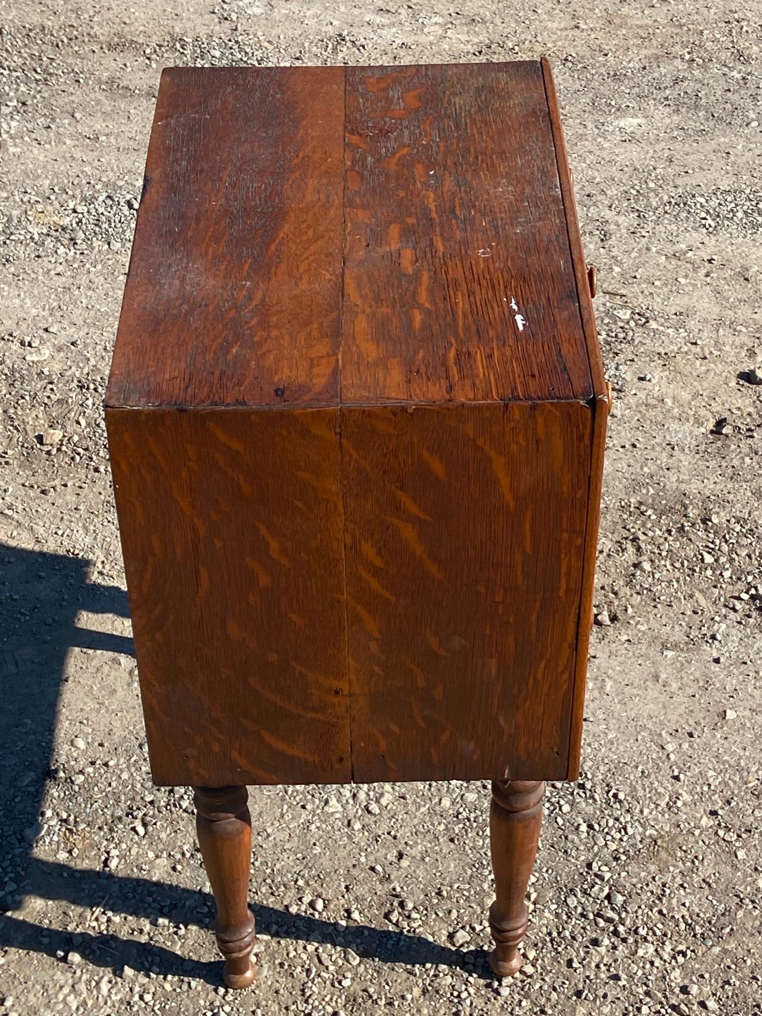 Unusual Antique Nine Drawer Medical Cabinet or Chest