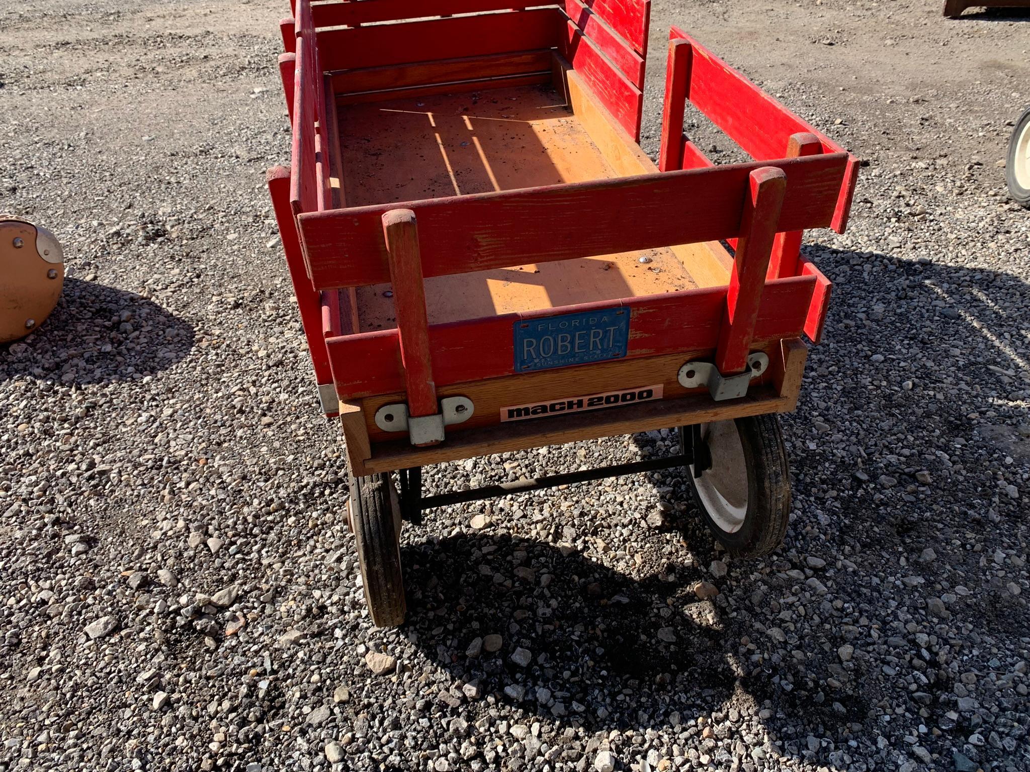 Vintage Wagon, Antique Golf Clubs, Vintage Baseball Bats Reds