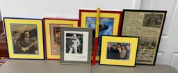 Group Lot of Framed Photographs, Prints