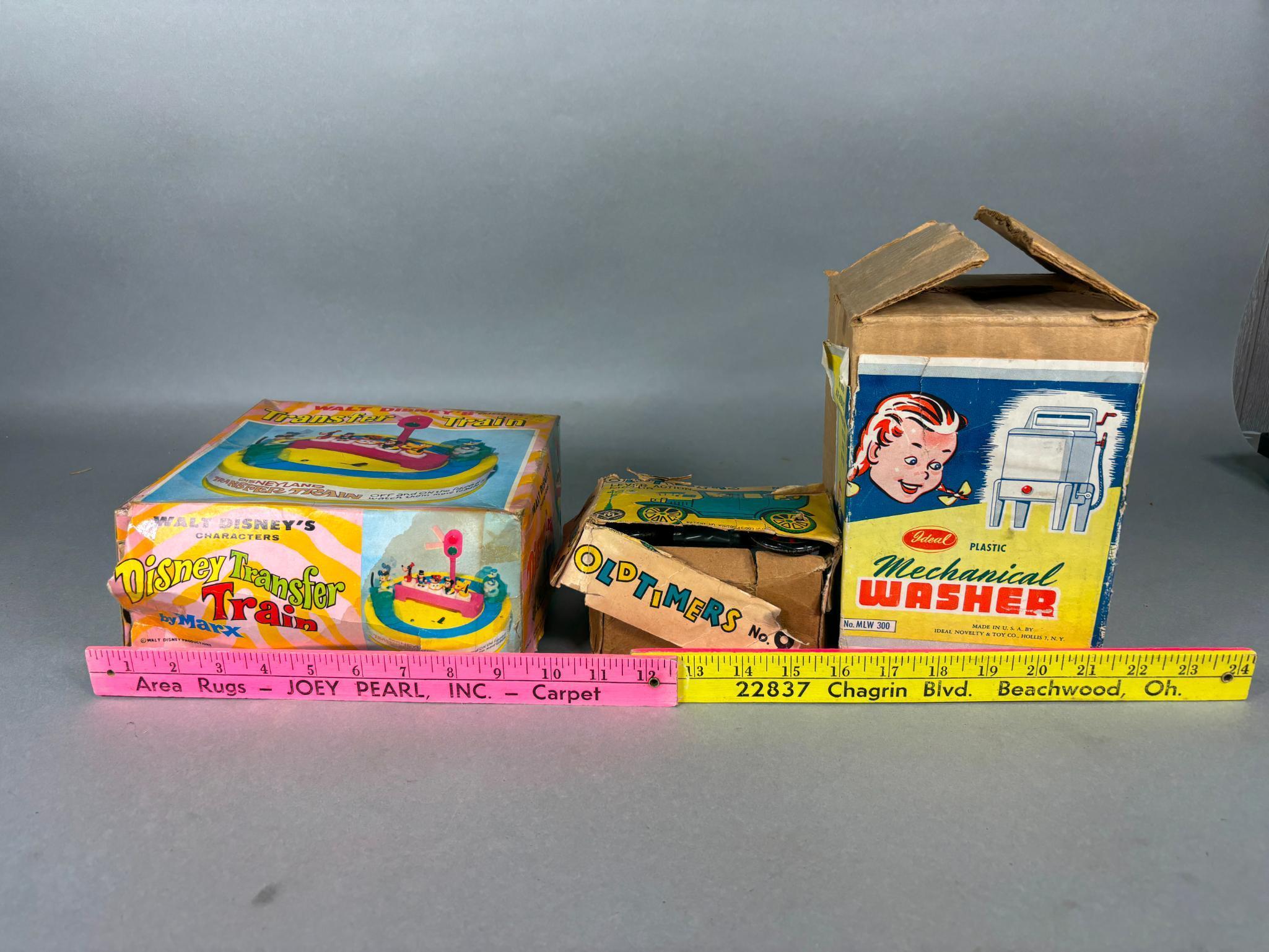 Group Lot of Vintage Toys in Boxes