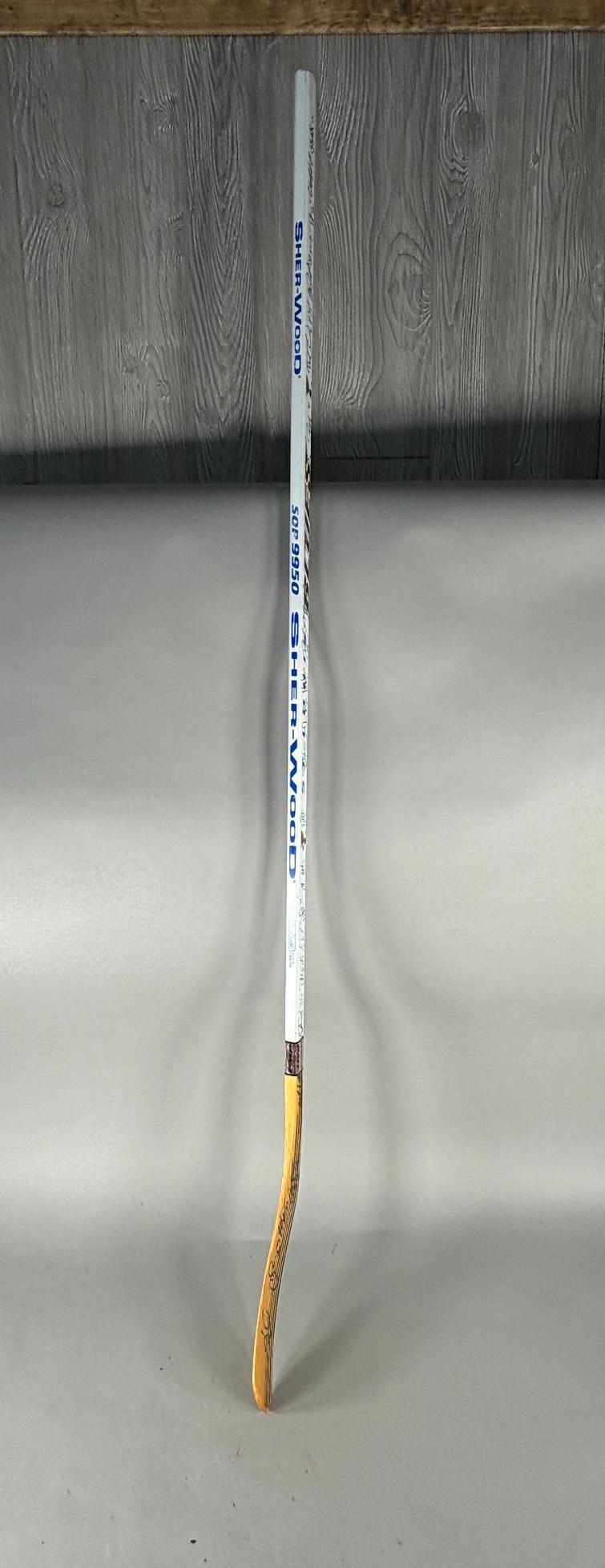 Vintage St. Louis Blues Hockey Stick Signed