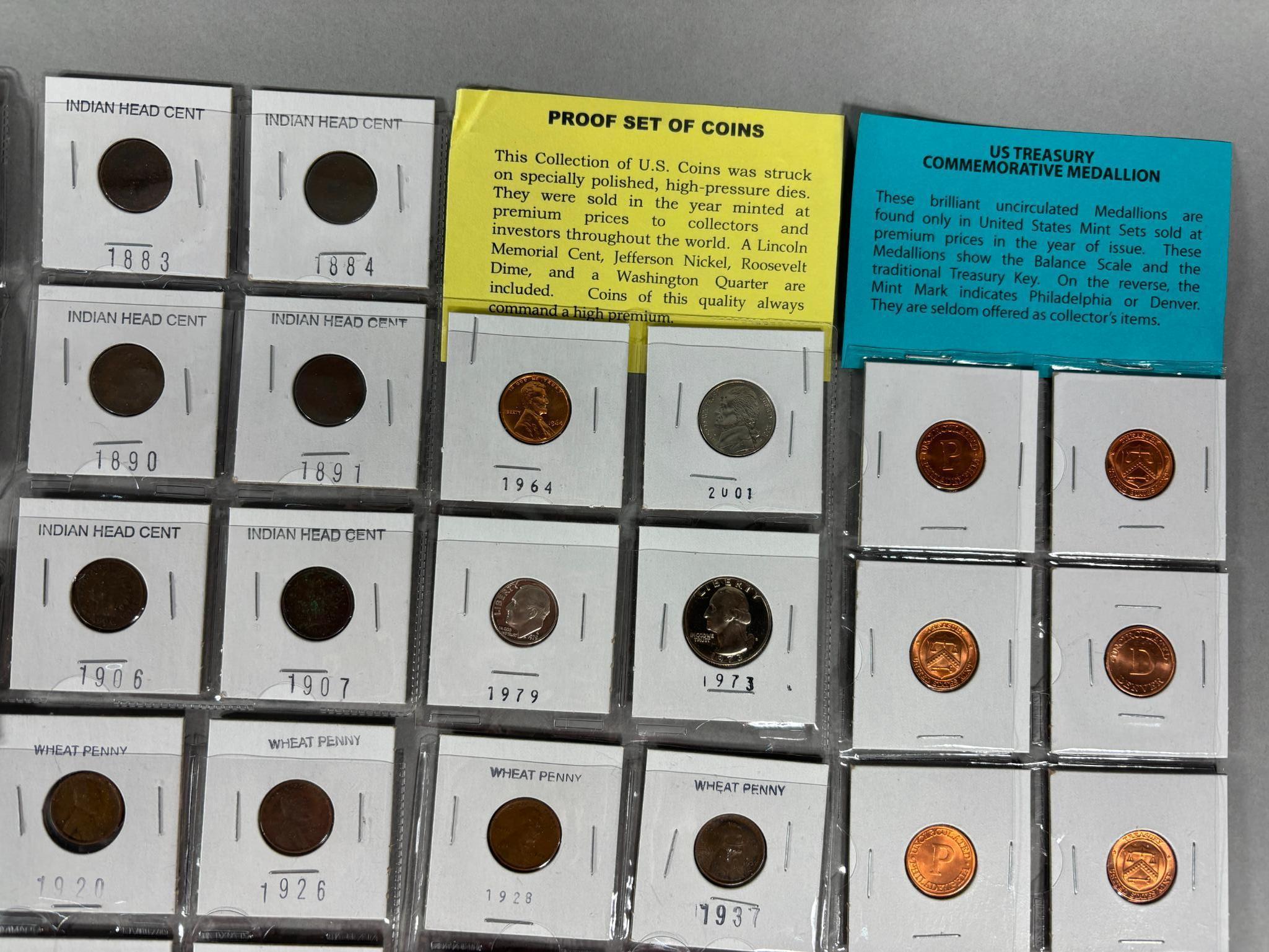 Large Lot of Assorted Coins, Mint Sets