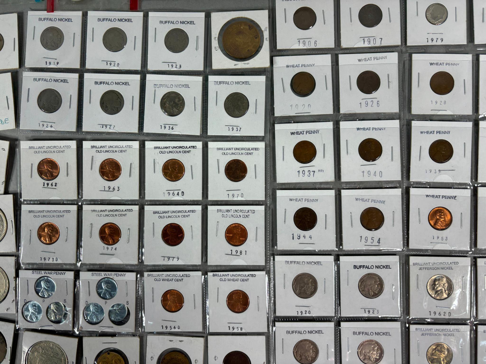 Large Lot of Assorted Coins, Mint Sets