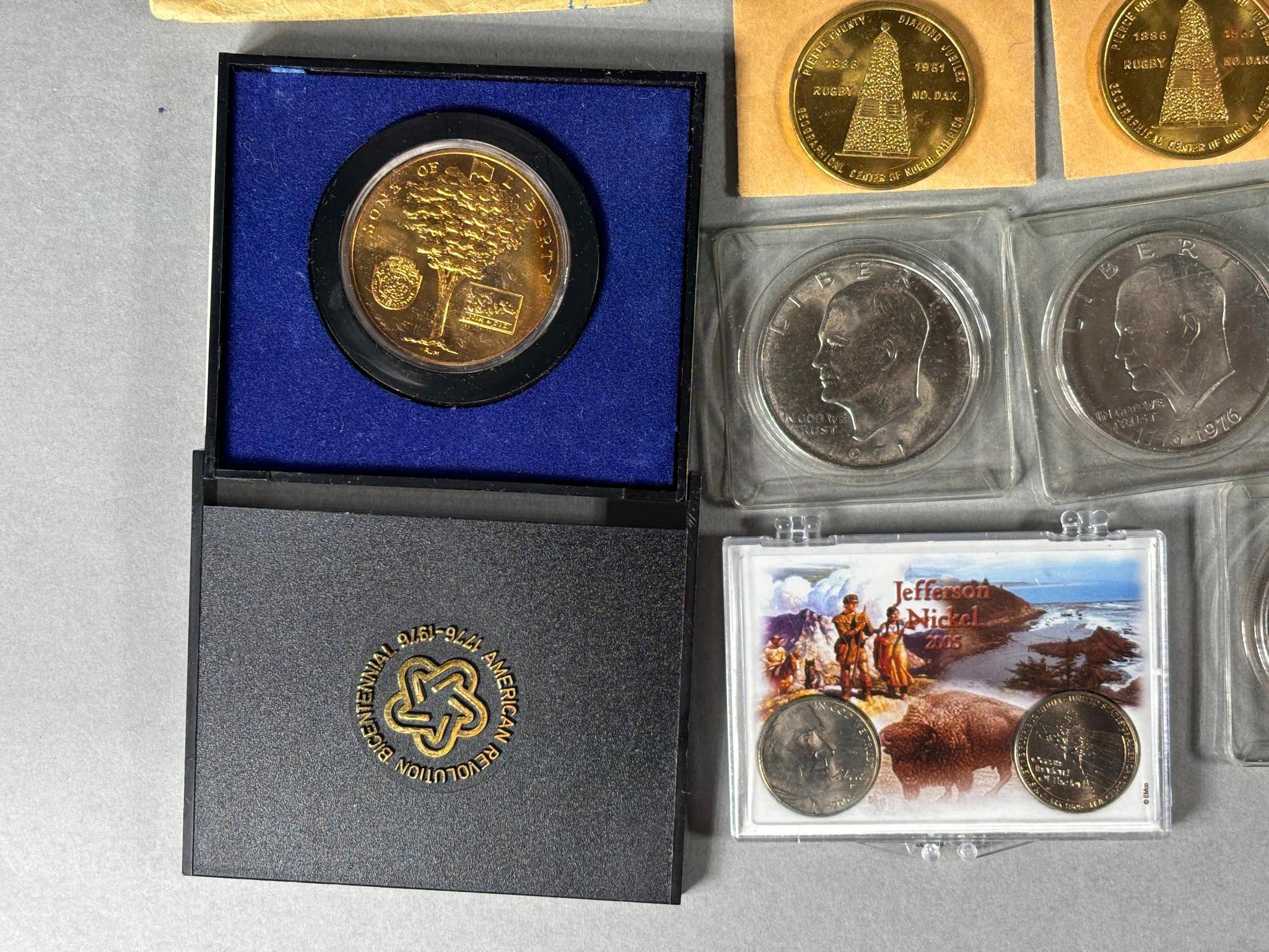 Group Lot of Assorted Coins and Tokens