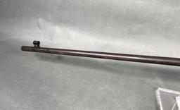 Unusual Percussion Rifle 44 Cal Peep Sight Marked "US"