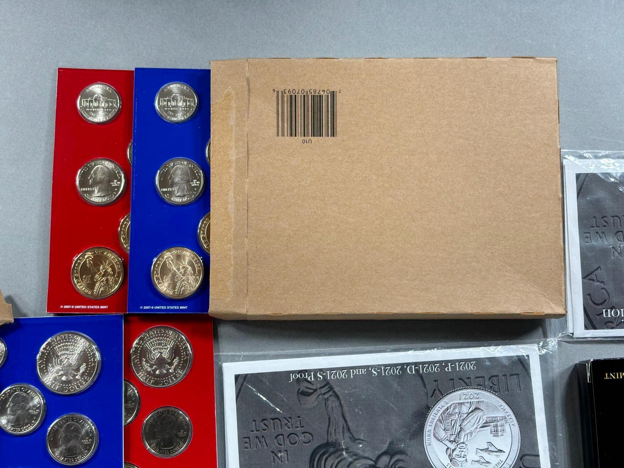 Group Lot of 13 US Mint Vintage Coin Proof Sets Etc