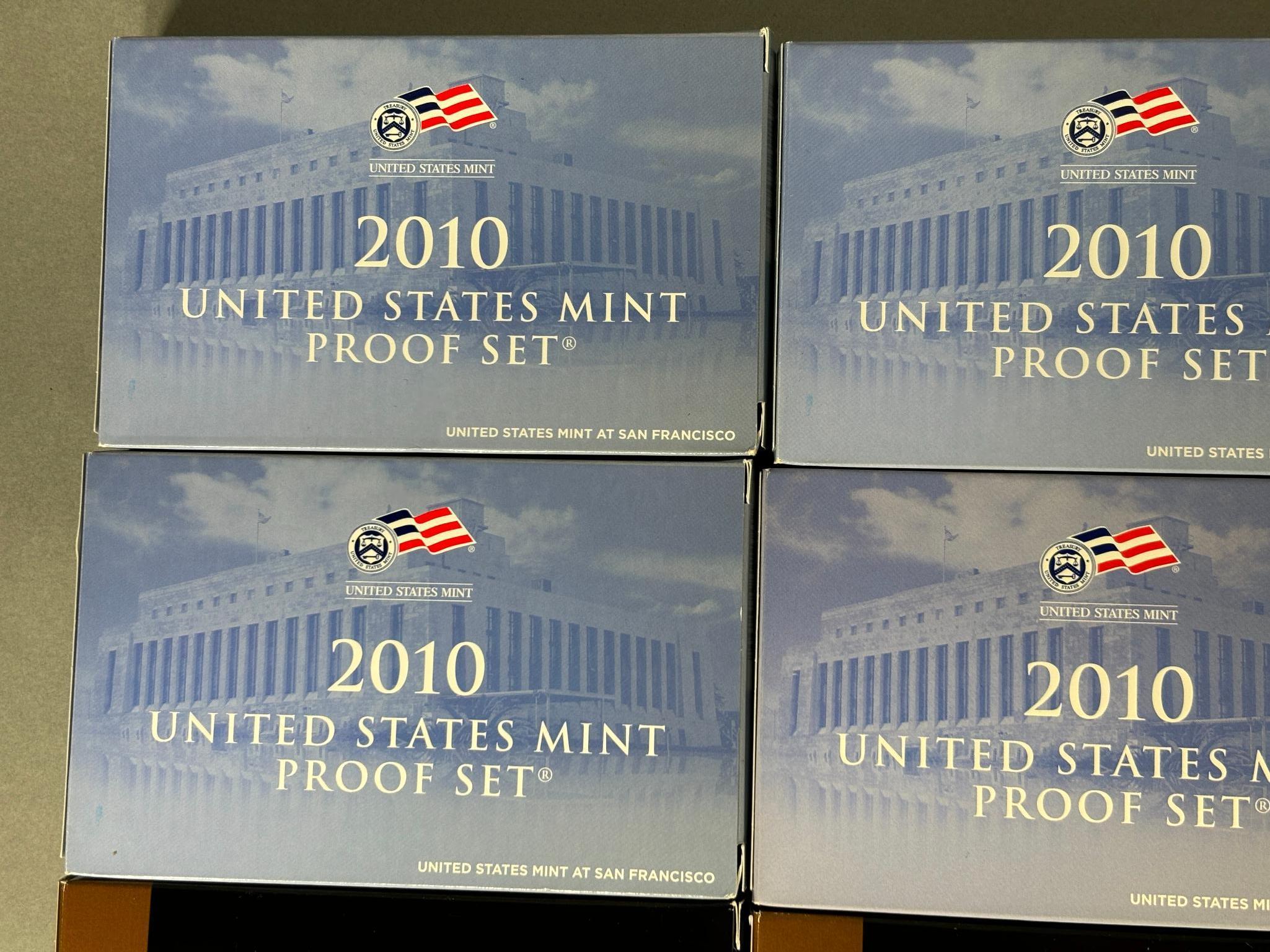 Group Lot of 13 US Mint Vintage Coin Proof Sets Etc