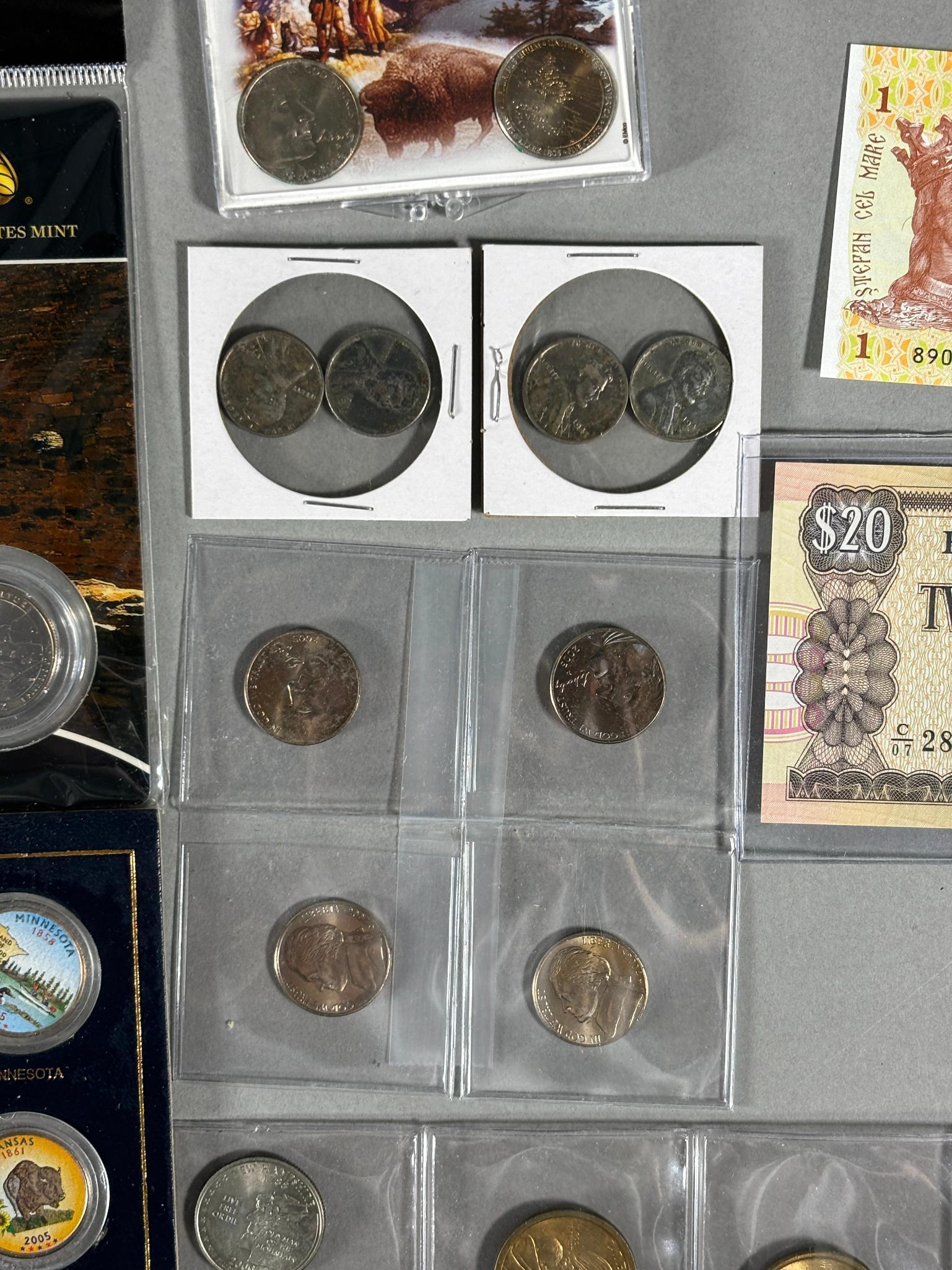 Huge Lot of Mint Coin Sets, Collector Booklets, Notes etc