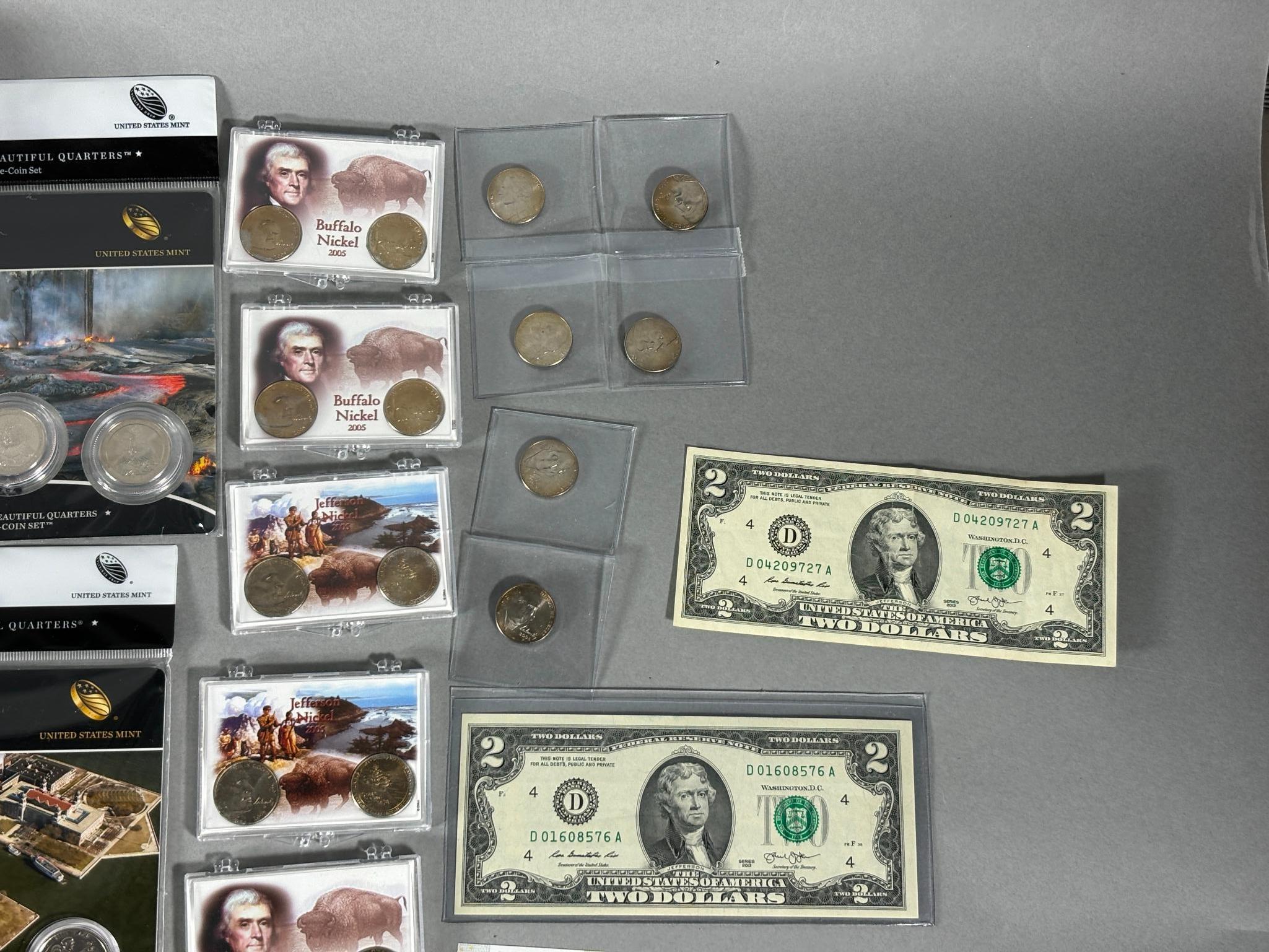 Huge Lot of Mint Coin Sets, Collector Booklets, Notes etc