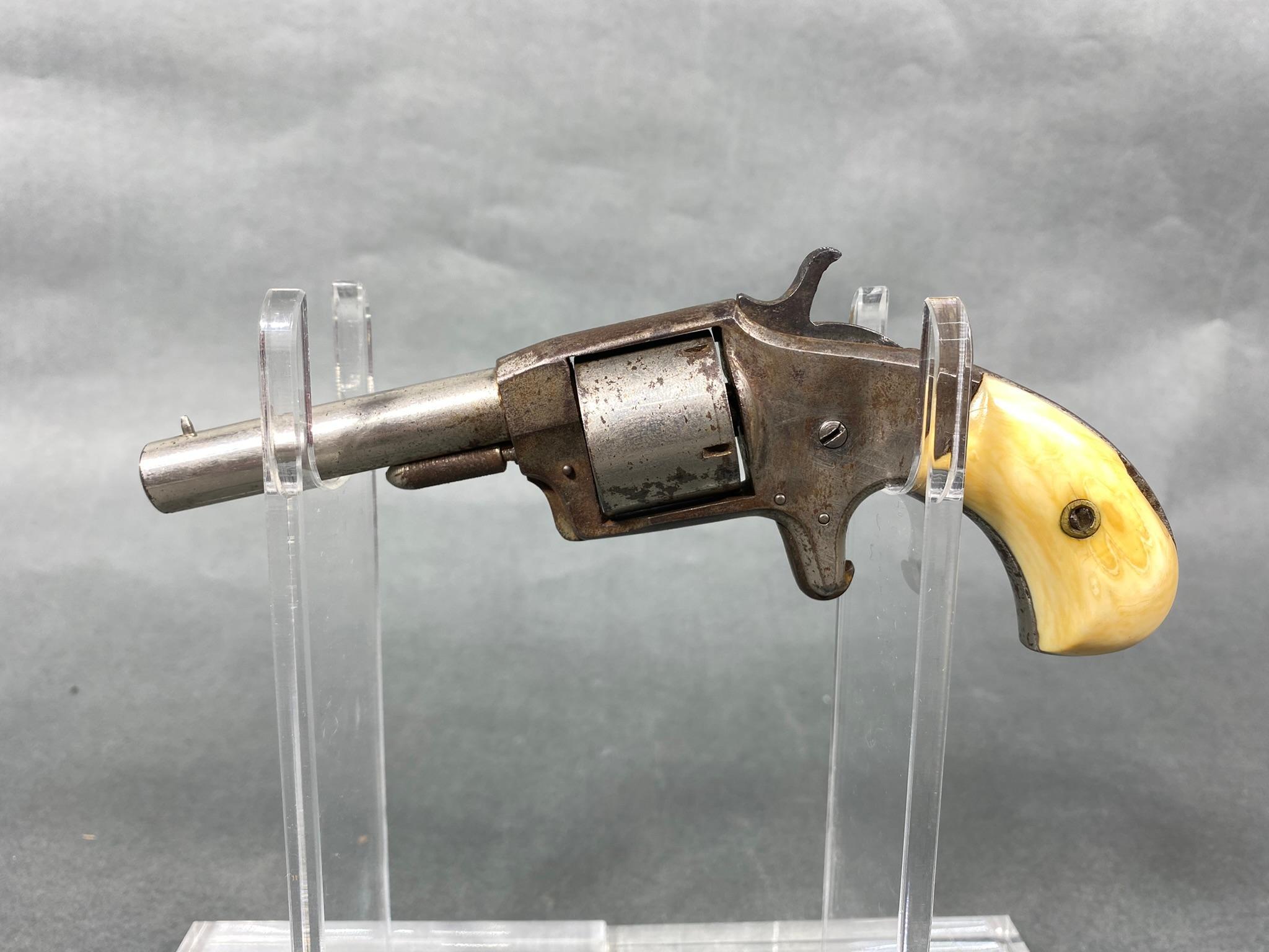 Antique Revolver Pistol "Defender" 30 Cal Colt Clone