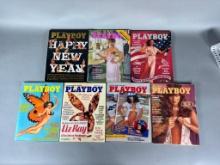 7 Vintage Vintage Playboy Magazines