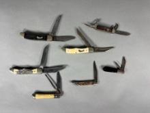 Group Lot of Pocket Knives