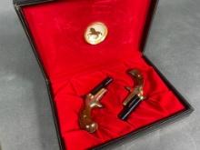 Pair of Colt Derringer Pistols in Case 22 Short Lord & Lady