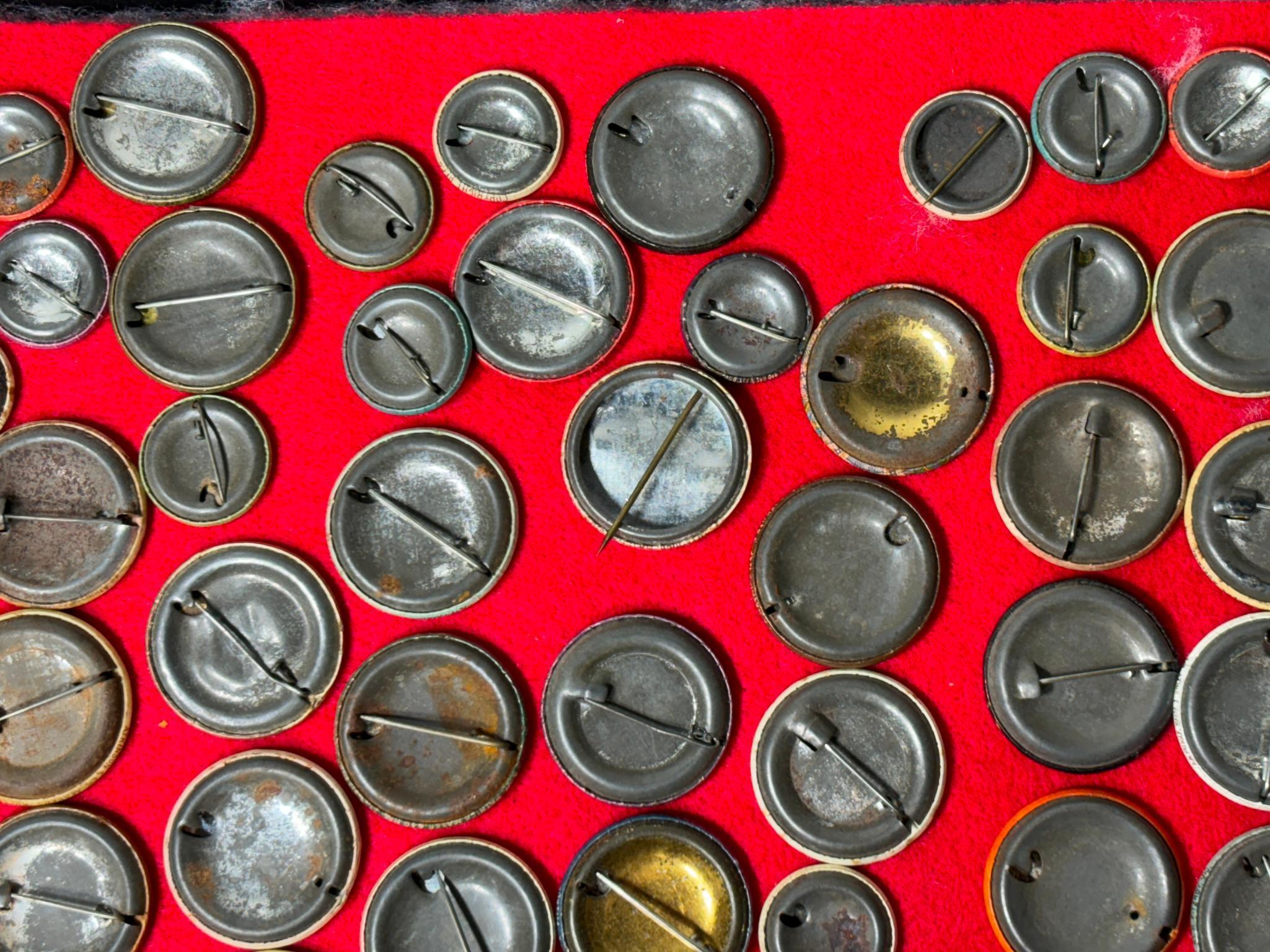 WWI AUSTRALIAN 112 PINBACK BUTTON BADGE LOT