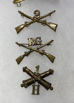 U.S. INDIAN WAR ERA HAT INSIGNIA