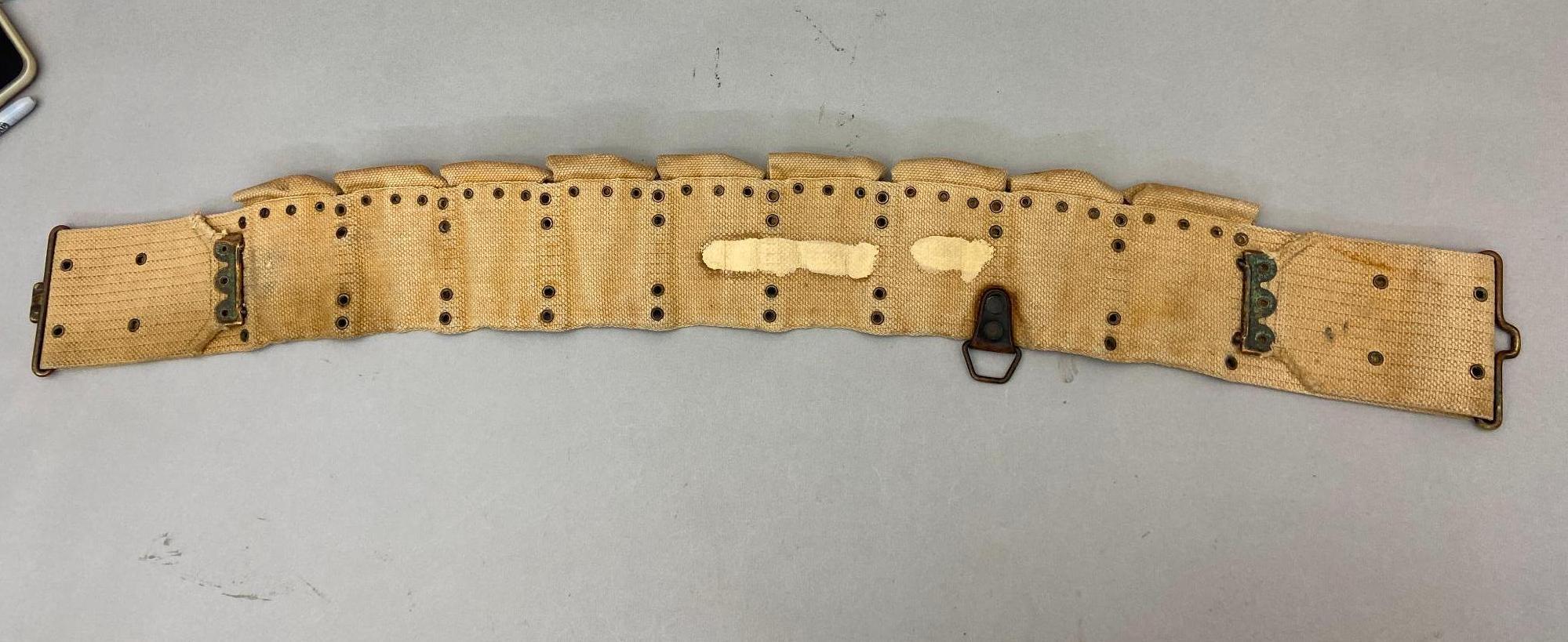 PRE WWI M1903 CAVALRY CARTRIDGE BELT RUSSELL