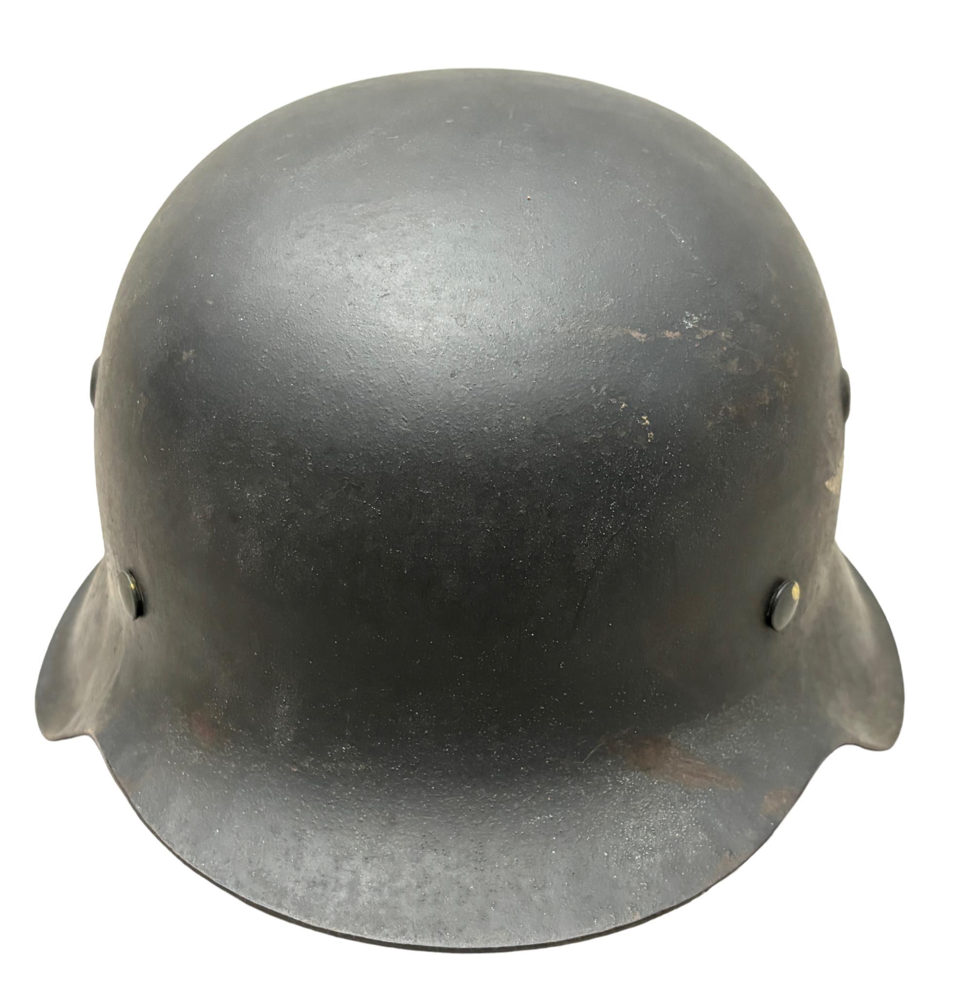 WWII GERMAN LUFTWAFFE M42 HELMET VET BRING BACK