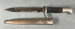 WWII NAZI GERMAN K98 DRESS BAYONET.WITH SCABBARD