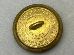 CIVIL WAR CONFEDERATE INFANTRY BUTTON