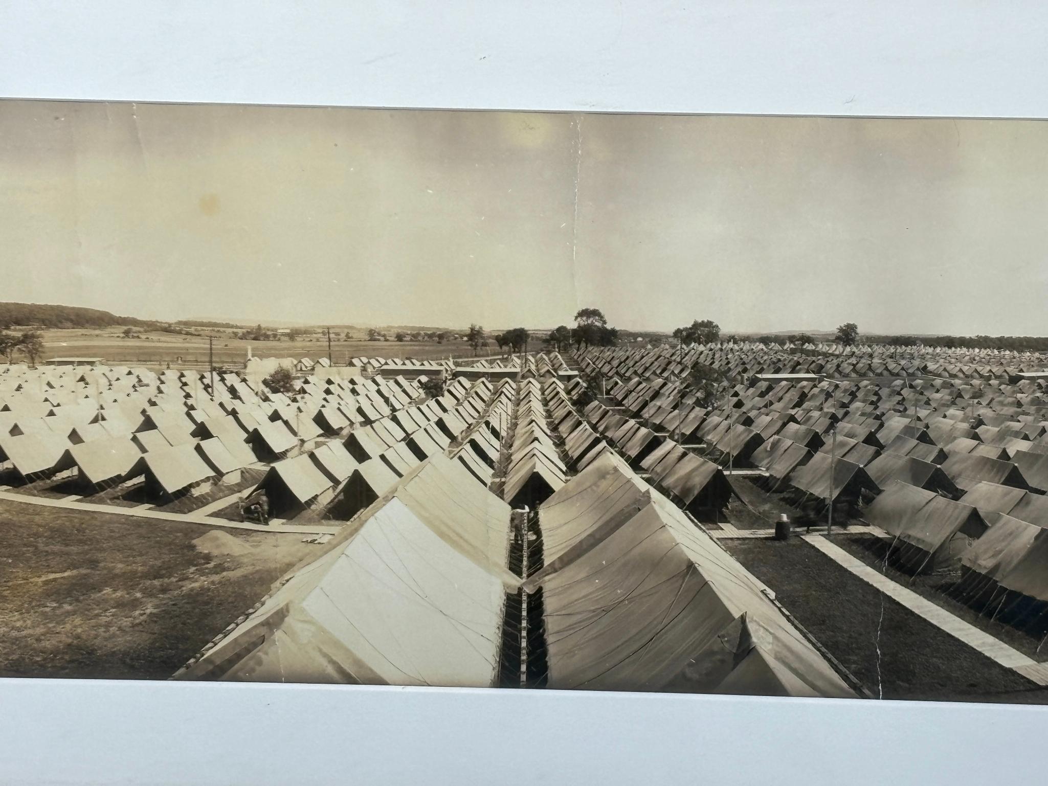 G.A.R. 1938 GETTYSBURG 75TH ANNIVERSARY YARDLONG UNION CAMP