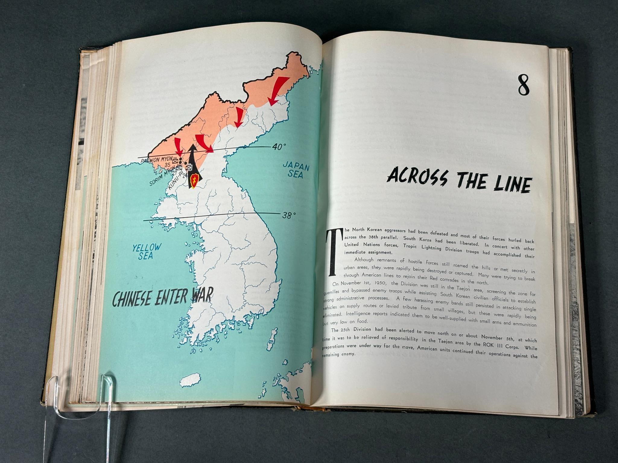 KOREAN WAR 25TH DIVISION HISTORY THROUGH 1951