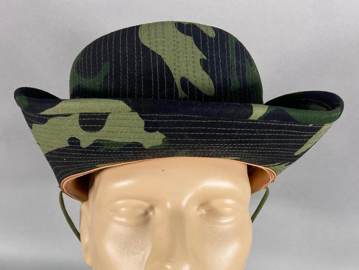 VIETNAM WAR BOONIE HAT THEATER MADE FRENCH SIZE 60